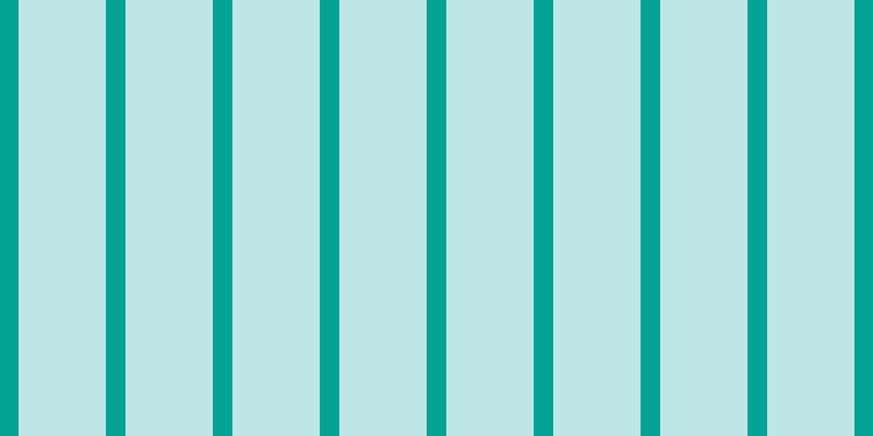 #00a1a5 (25%), #04a393 vertical lines, eighteen pixels wide, eighty pixels apart