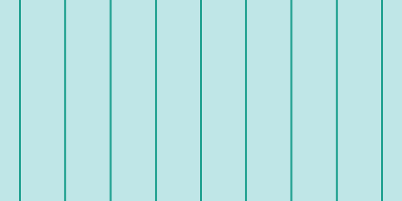 #00a1a5 (25%), #25a393 vertical lines, four pixels wide, eighty-six pixels apart