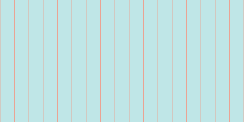 #00a1a5 (25%), #eba393 vertical lines, two pixels wide, forty-five pixels apart