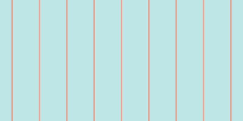 #00a1a5 (25%), #eba393 vertical lines, five pixels wide, eighty-five pixels apart