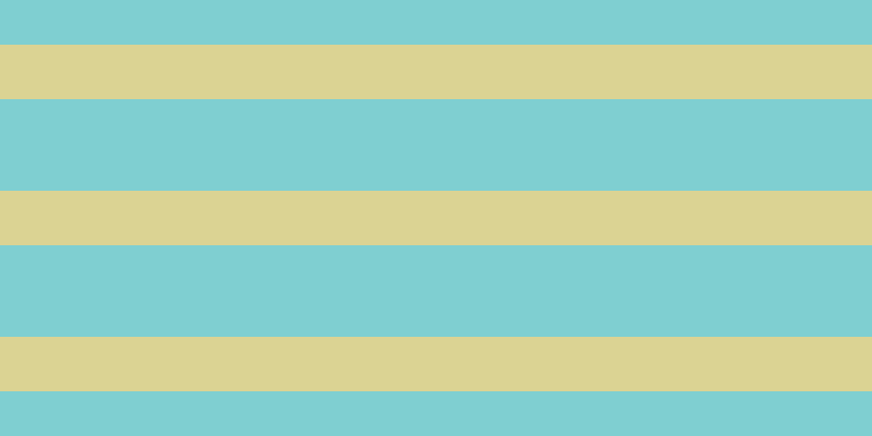 #00a1a5 (50%), #dbd393 horizontal lines, fifty pixels wide, eighty-four pixels apart