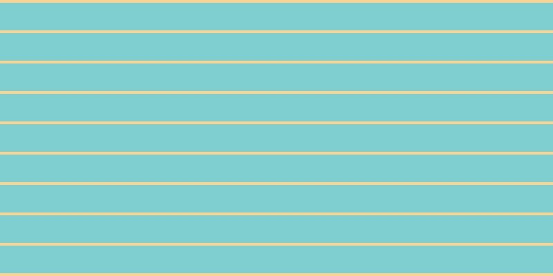 #00a1a5 (50%), #fcd393 horizontal lines, four pixels wide, forty pixels apart