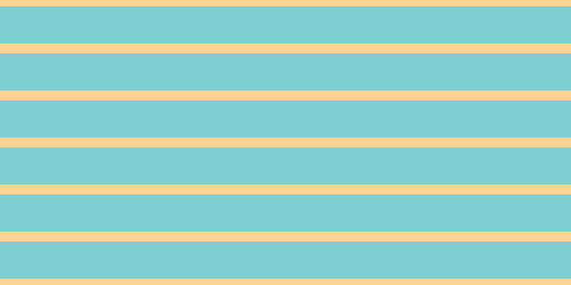 #00a1a5 (50%), #fcd393 horizontal lines, fourteen pixels wide, fifty-two pixels apart