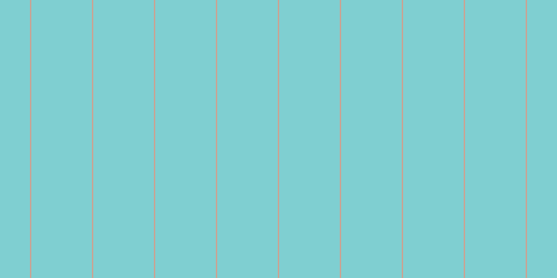 #00a1a5 (50%), #caa393 vertical lines, two pixels wide, eighty-seven pixels apart