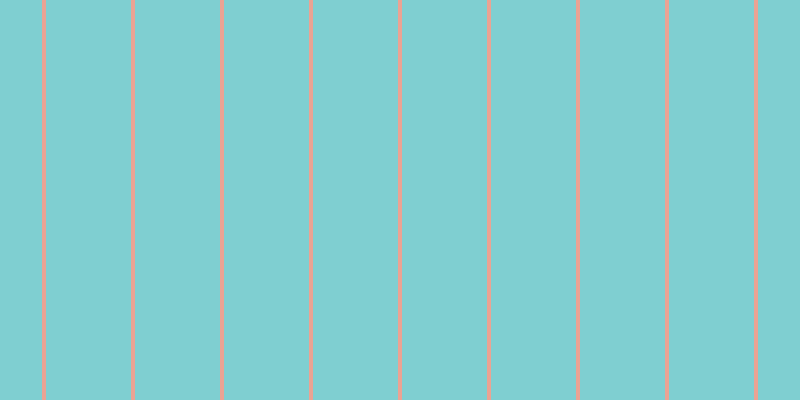 #00a1a5 (50%), #eba393 vertical lines, four pixels wide, eighty-five pixels apart
