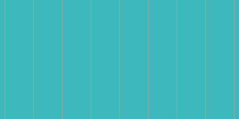 #00a1a5 (75%), #eba393 vertical lines, one pixels wide, ninety-five pixels apart