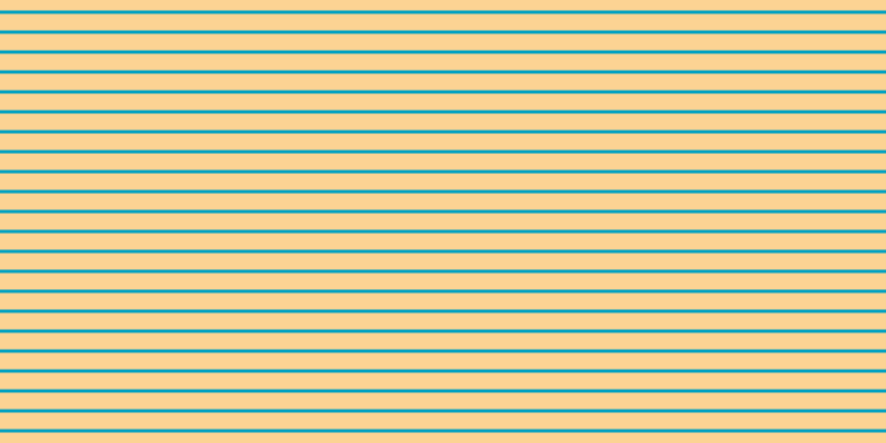 #00a1c2, #fcd393 horizontal lines, fifteen pixels wide, three pixels apart
