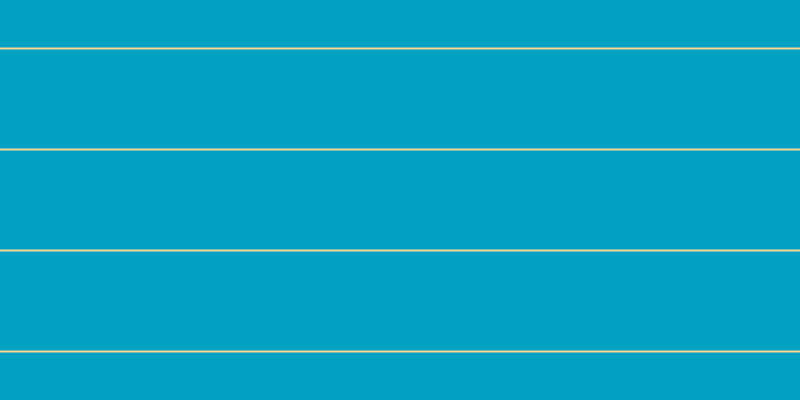 #00a1c2, #fcd393 horizontal lines, two pixels wide, ninety-nine pixels apart