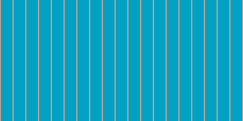 #00a1c2, #caa393 vertical lines, four pixels wide, thirty-eight pixels apart