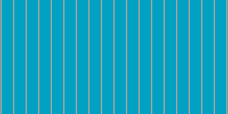 #00a1c2, #caa393 vertical lines, four pixels wide, forty pixels apart