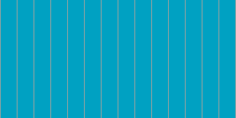 #00a1c2, #caa393 vertical lines, two pixels wide, fifty-five pixels apart