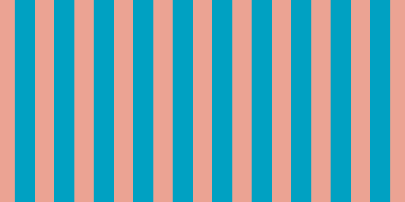 #00a1c2, #eba393 vertical lines, thirty-eight pixels wide, forty pixels apart