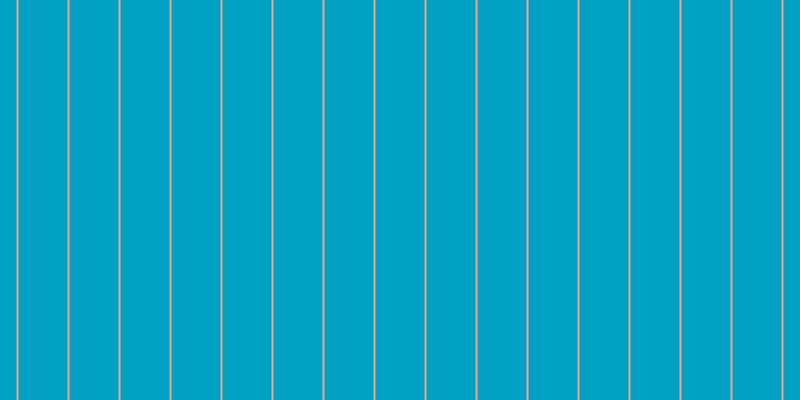 #00a1c2, #eba393 vertical lines, two pixels wide, forty-nine pixels apart