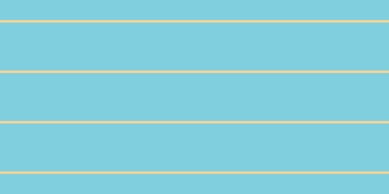 #00a1c2 (50%), #fcd393 horizontal lines, five pixels wide, ninety-nine pixels apart