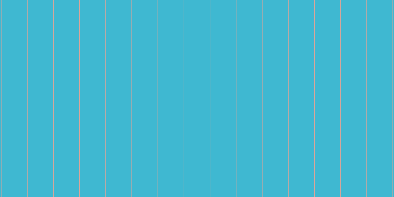 #00a1c2 (75%), #eba393 vertical lines, one pixels wide, fifty-two pixels apart