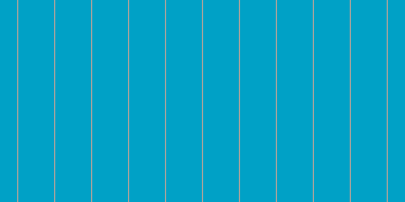 #00a1c6, #caa393 vertical lines, two pixels wide, seventy-one pixels apart