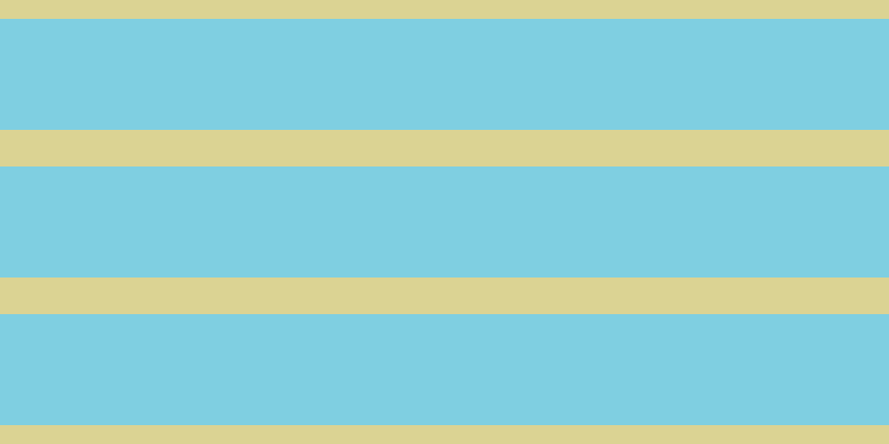 #00a1c6 (50%), #dbd393 horizontal lines, thirty-three pixels wide, one hundred pixels apart