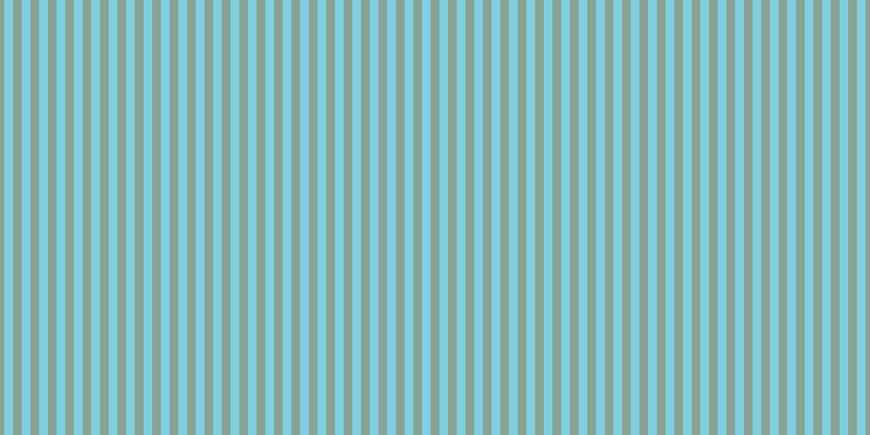#00a1c6 (50%), #88a393 vertical lines, eight pixels wide, eight pixels apart