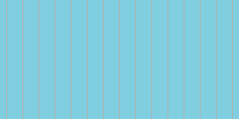 #00a1c6 (50%), #caa393 vertical lines, two pixels wide, fifty-two pixels apart