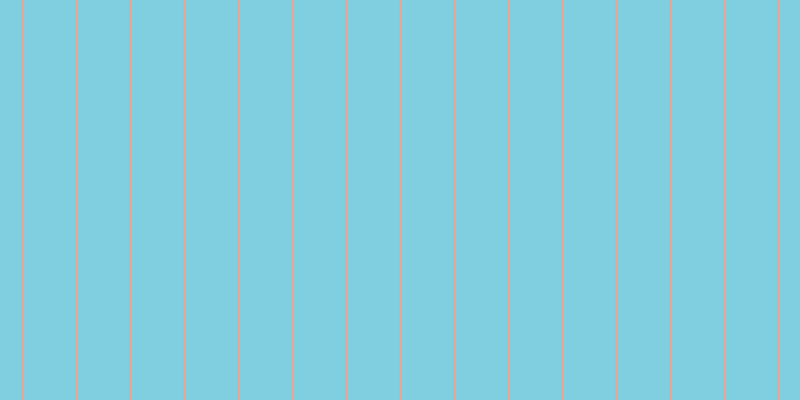 #00a1c6 (50%), #eba393 vertical lines, two pixels wide, fifty-two pixels apart