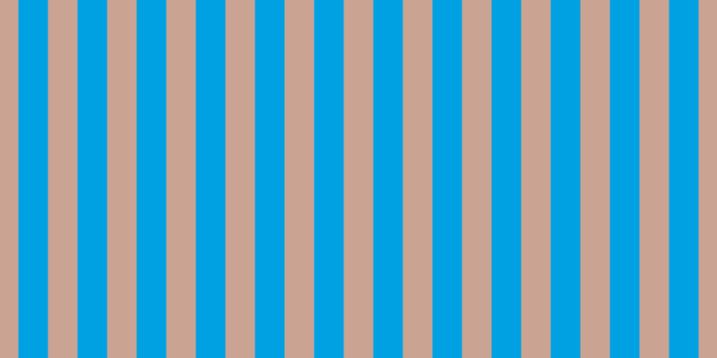 #00a1e3, #caa393 vertical lines, thirty-three pixels wide, thirty-three pixels apart