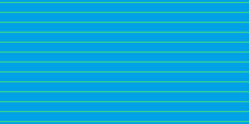 #00a1e7, #36d393 horizontal lines, four pixels wide, twenty-eight pixels apart