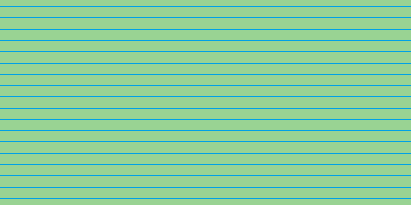 #00a1e7, #99d393 horizontal lines, twenty pixels wide, two pixels apart
