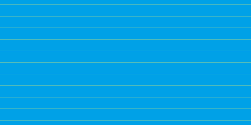 #00a1e7, #99d393 horizontal lines, one pixels wide, thirty-six pixels apart