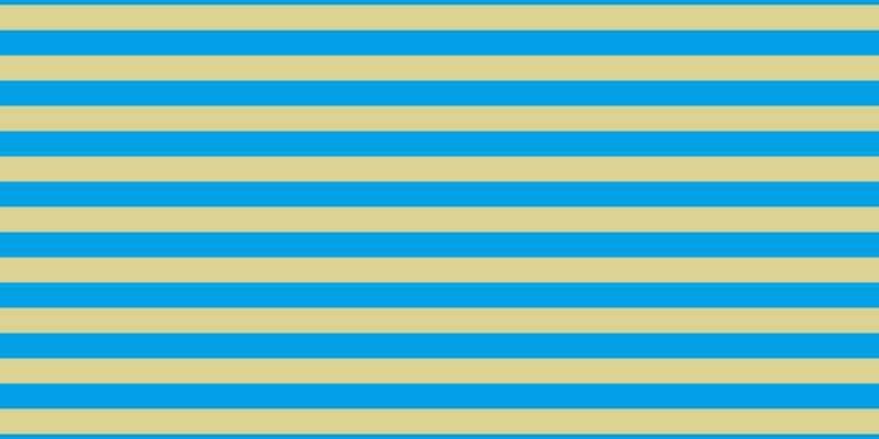 #00a1e7, #dbd393 horizontal lines, twenty-three pixels wide, twenty-three pixels apart