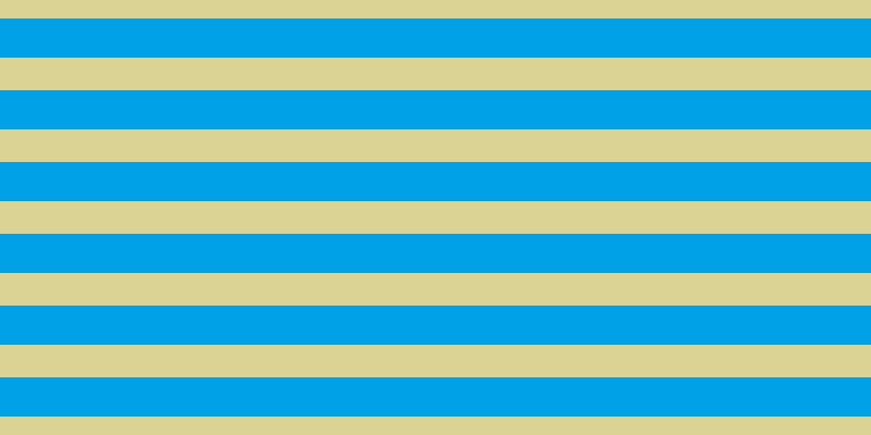 #00a1e7, #dbd393 horizontal lines, thirty pixels wide, thirty-six pixels apart