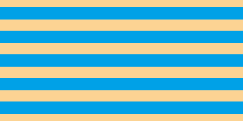 #00a1e7, #fcd393 horizontal lines, thirty-seven pixels wide, forty-one pixels apart