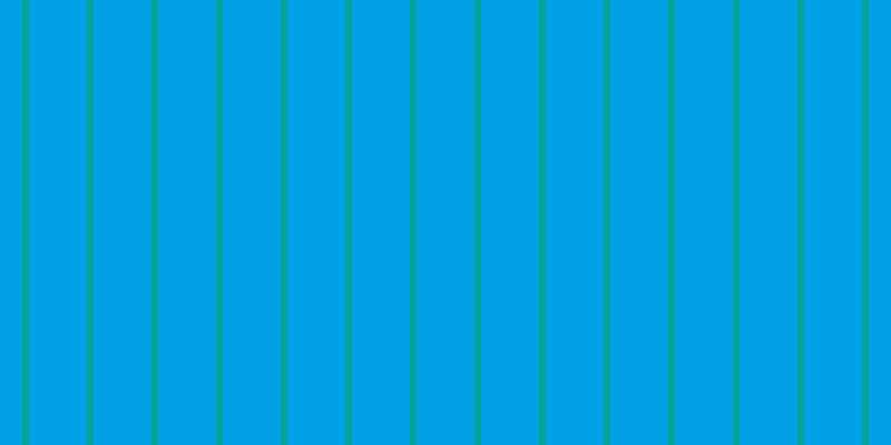 #00a1e7, #04a393 vertical lines, six pixels wide, fifty-two pixels apart