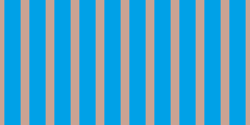 #00a1e7, #caa393 vertical lines, twenty-eight pixels wide, fifty-two pixels apart