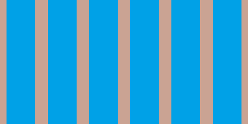 #00a1e7, #caa393 vertical lines, forty pixels wide, ninety-three pixels apart
