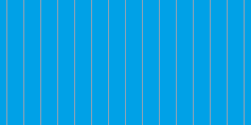 #00a1e7, #eba393 vertical lines, two pixels wide, fifty-two pixels apart