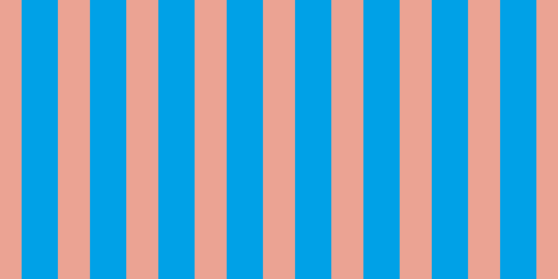 #00a1e7, #eba393 vertical lines, forty-six pixels wide, fifty-two pixels apart