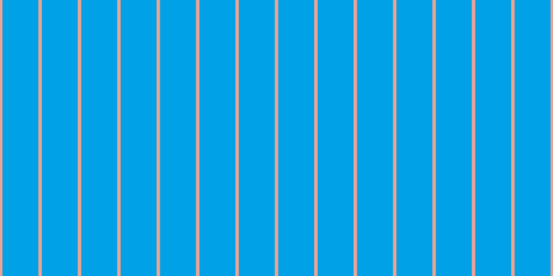 #00a1e7, #eba393 vertical lines, five pixels wide, fifty-two pixels apart
