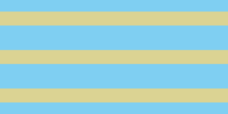 #00a1e7 (50%), #dbd393 horizontal lines, forty-nine pixels wide, eighty-six pixels apart