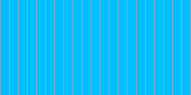 #00bdff, #eba393 vertical lines, two pixels wide, thirty-six pixels apart