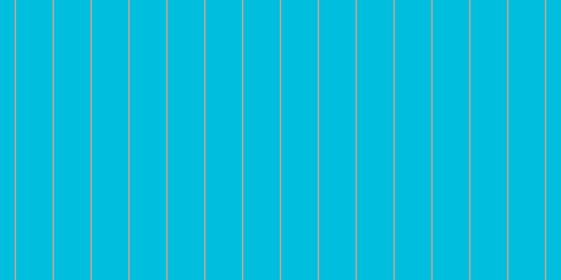 #00bfde, #caa393 vertical lines, two pixels wide, fifty-two pixels apart