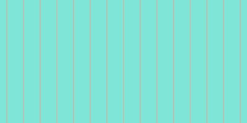 #00ceb0 (50%), #eba393 vertical lines, two pixels wide, fifty-two pixels apart