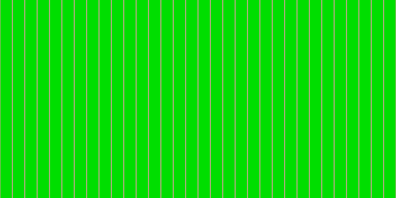 #00de00, #caa393 vertical lines, two pixels wide, twenty-three pixels apart