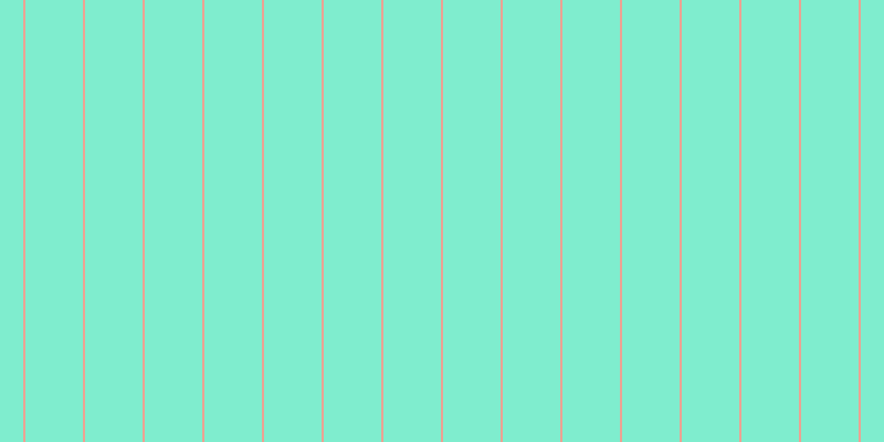 #00dea0 (50%), #eba393 vertical lines, two pixels wide, fifty-two pixels apart