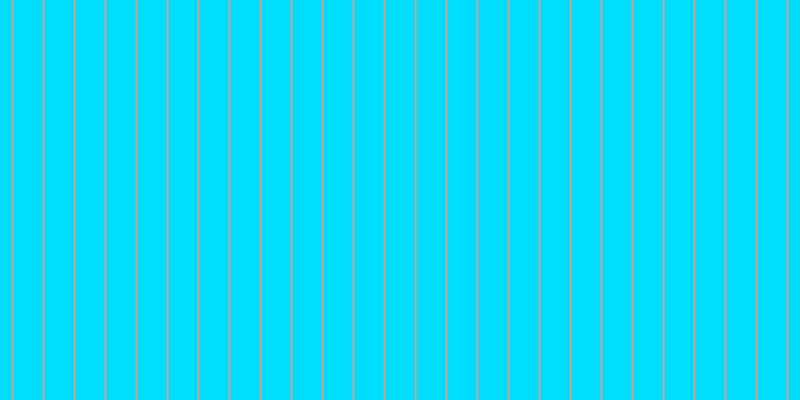 #00deff, #caa393 vertical lines, two pixels wide, twenty-nine pixels apart