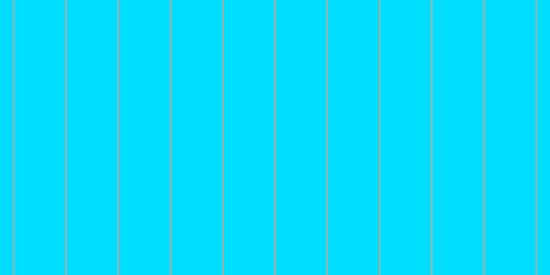 #00deff, #caa393 vertical lines, two pixels wide, seventy-four pixels apart