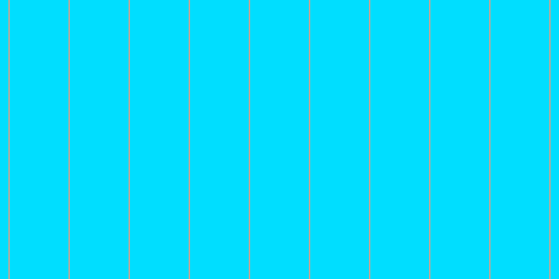 #00deff, #caa393 vertical lines, two pixels wide, eighty-four pixels apart