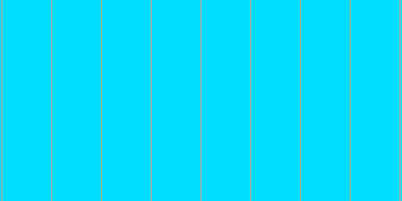 #00deff, #caa393 vertical lines, two pixels wide, ninety-seven pixels apart
