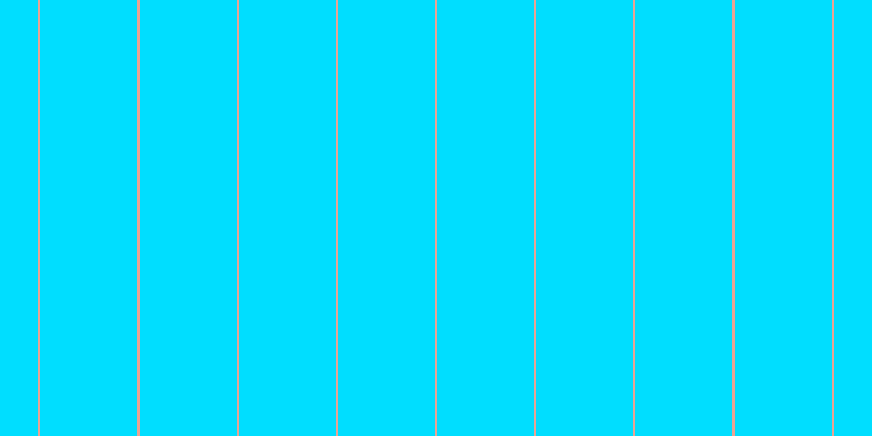 #00deff, #eba393 vertical lines, two pixels wide, eighty-nine pixels apart