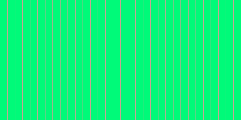 #00fa79, #caa393 vertical lines, two pixels wide, twenty-three pixels apart