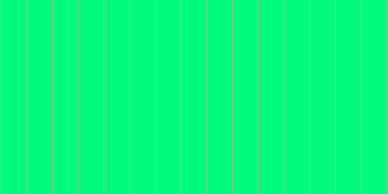 #00fa79, #eba393 vertical lines, one pixels wide, fifty-two pixels apart